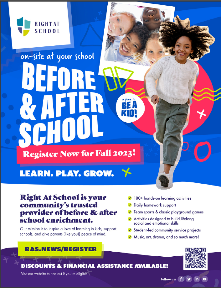 Right At School Flyer
